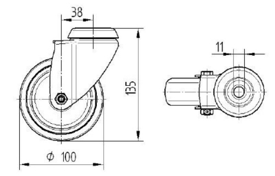Roata_pivotanta_TENTE_cauciuc_termoplastic_diametru_100_2470PJO100P30-11_dimensiuni_ro8