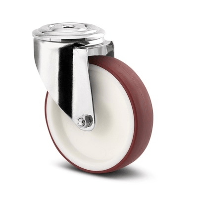 Roata_pivotanta_TENTE_poliamida_poliuretan_diametru_80_8470UAD080P30-11 red_ro8