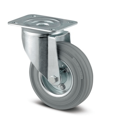 Roata_pivotanta_TENTE_tabla_otel_cauciuc_plin_gri_diametru_160_3470DIR160P63_ro8